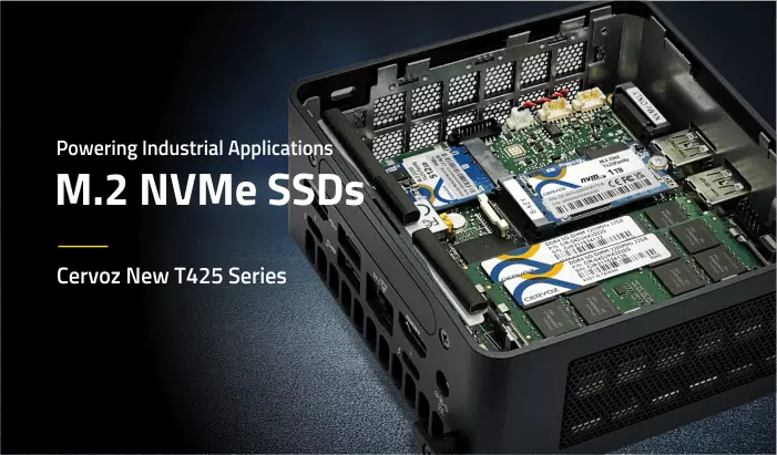 Cervoz_Powering Industrial Applications with New M.2 NVMe SSDs