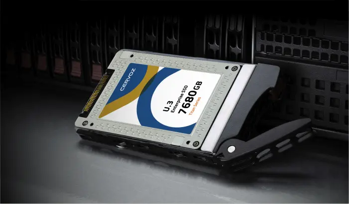 Cervoz_Cervoz Unveils U.3 Enterprise SSD for Data-Driven Applications